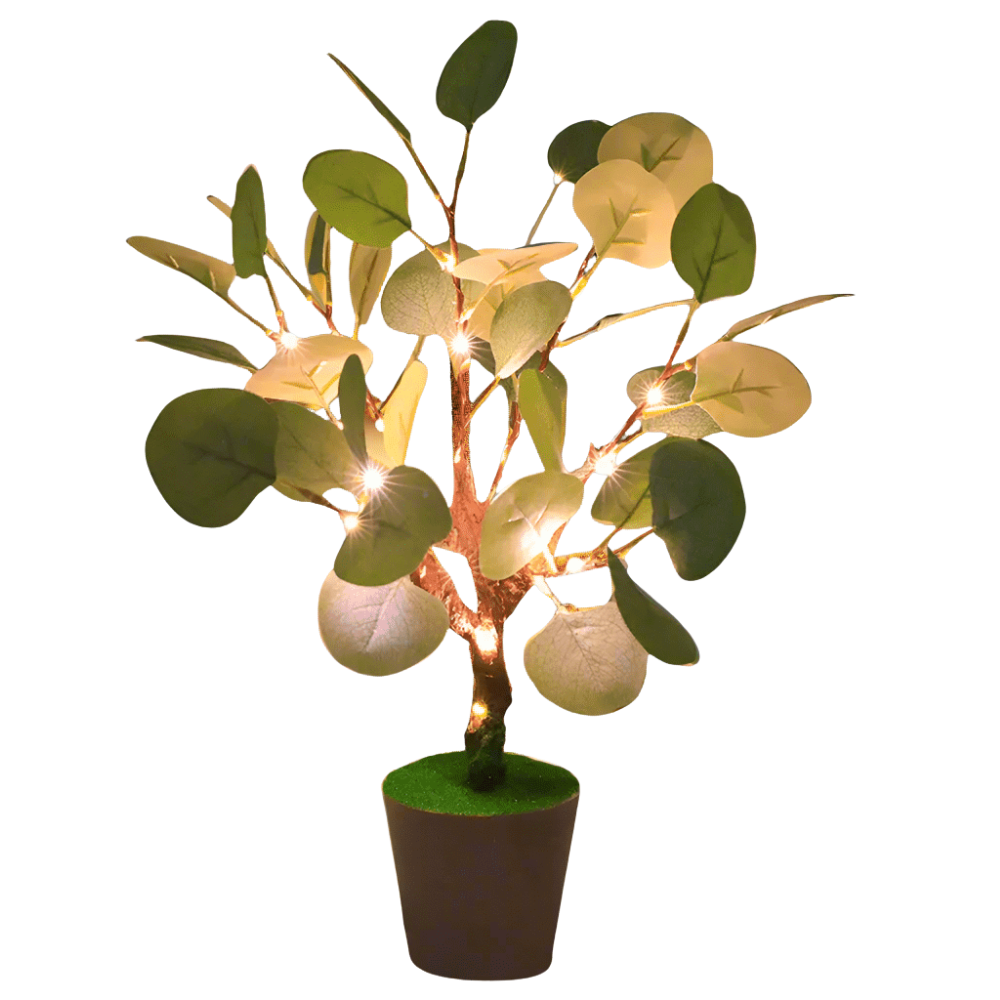 LumiTwig – Julinspirerad LED-grenlampa med varm belysning och USB-anslutning