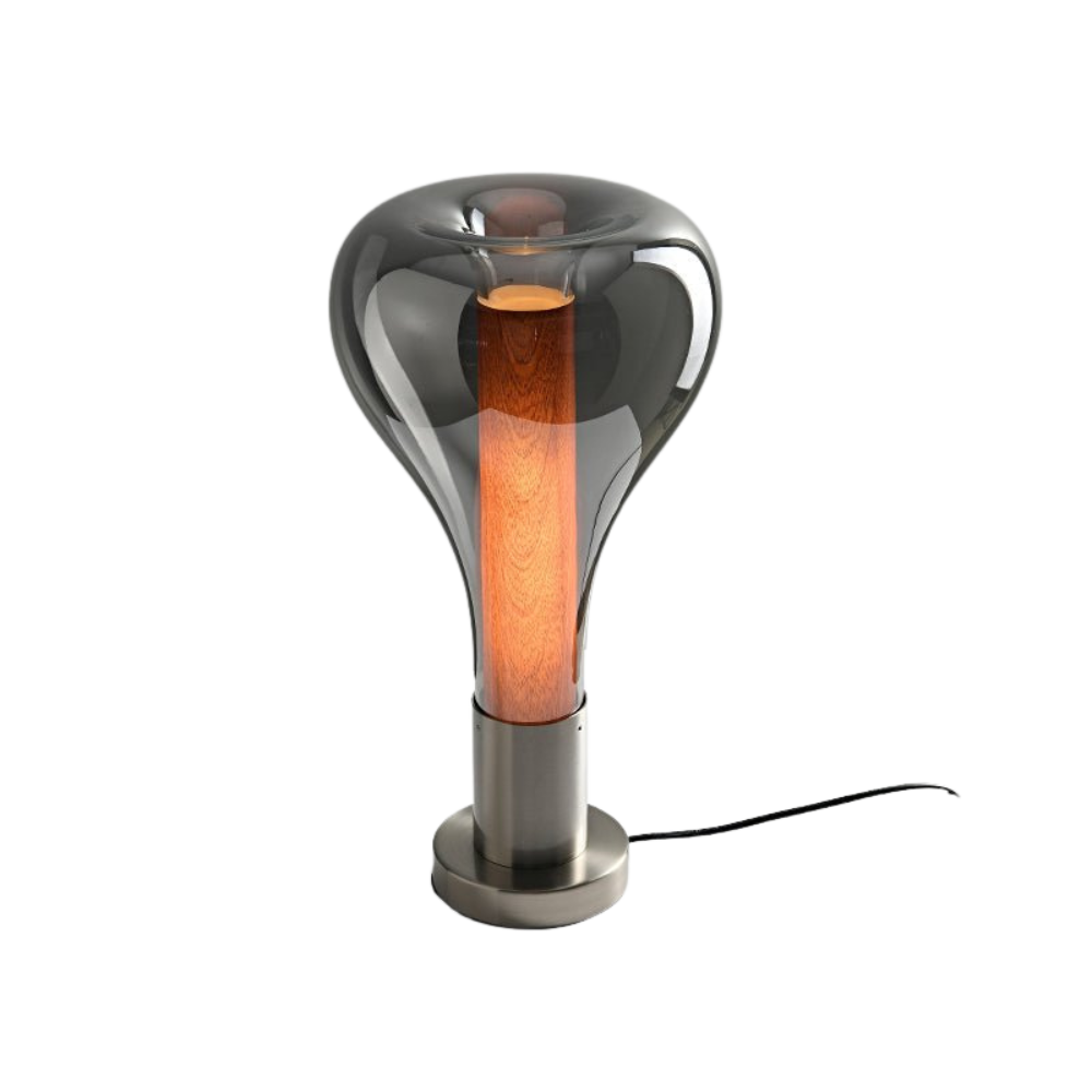 LavaGlow – Stämningsfull bordslampa med LED-belysning och kreativ glasdesign