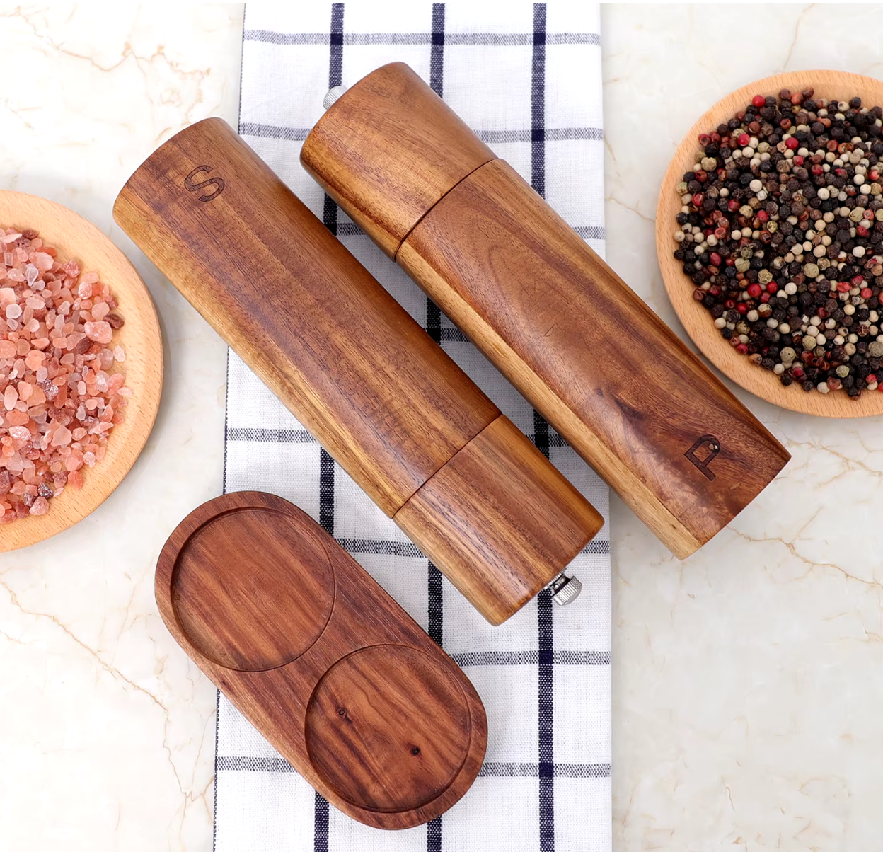 Naturens Val – Hållbart Köksredskapsset i Teakträ