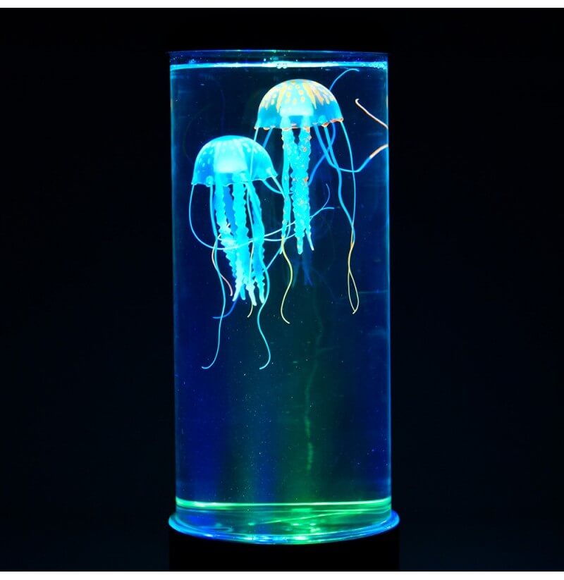 Manetra – Färgskiftande Sensorisk Manetlampa för Avslappning & Atmosfär