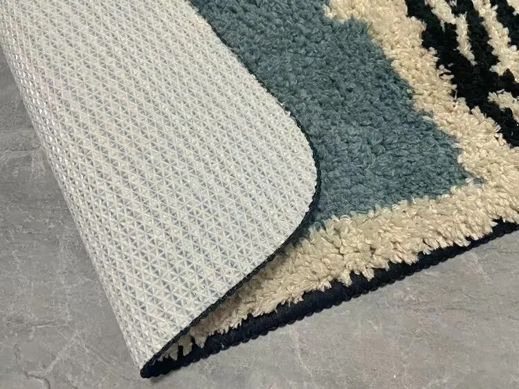 Nordic AbstractStep – Skandinavisk Halkfri & Absorberande Badrumsmatta