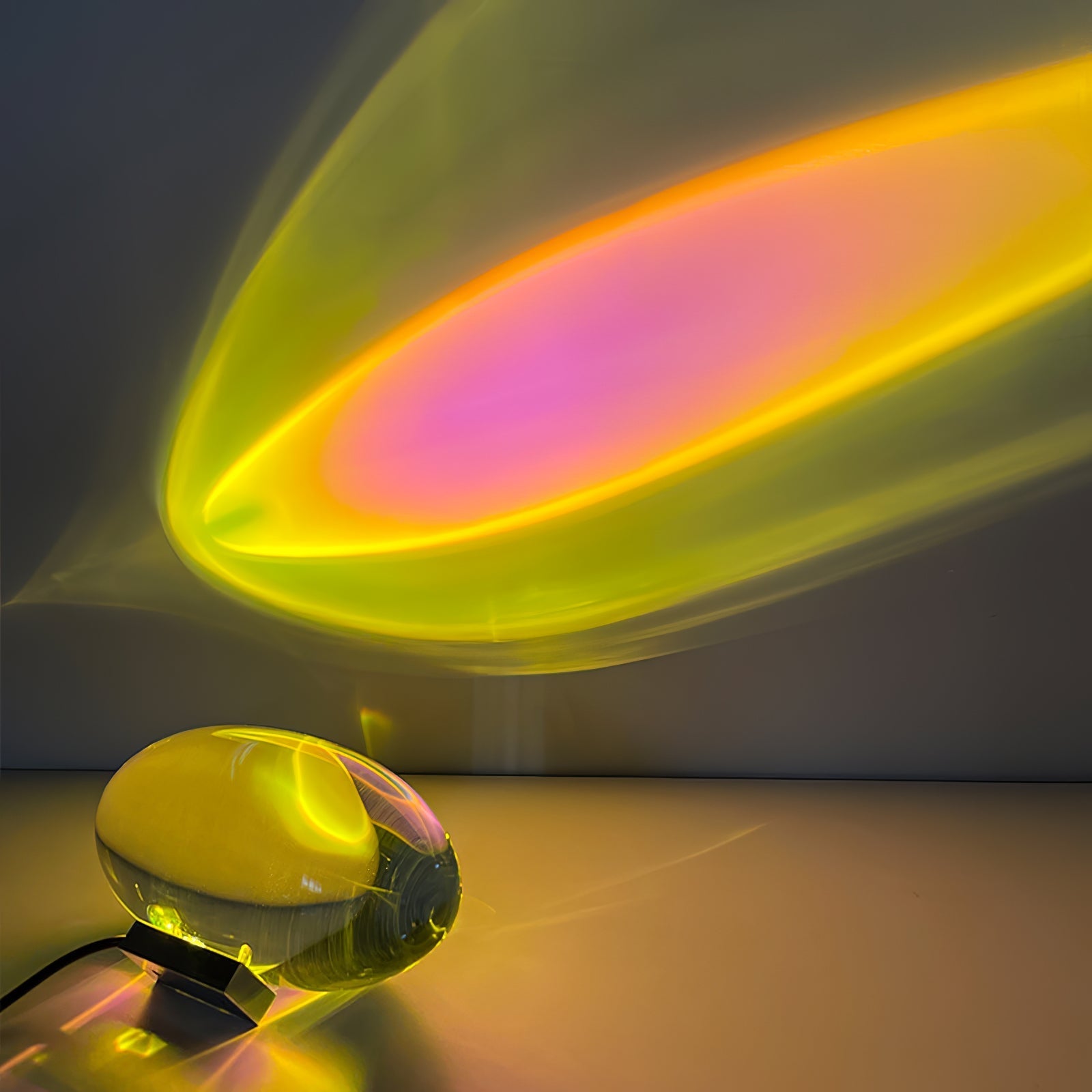 Marsman – Designad Bordslampa i Kristall med Stämningsfull LED-Belysning