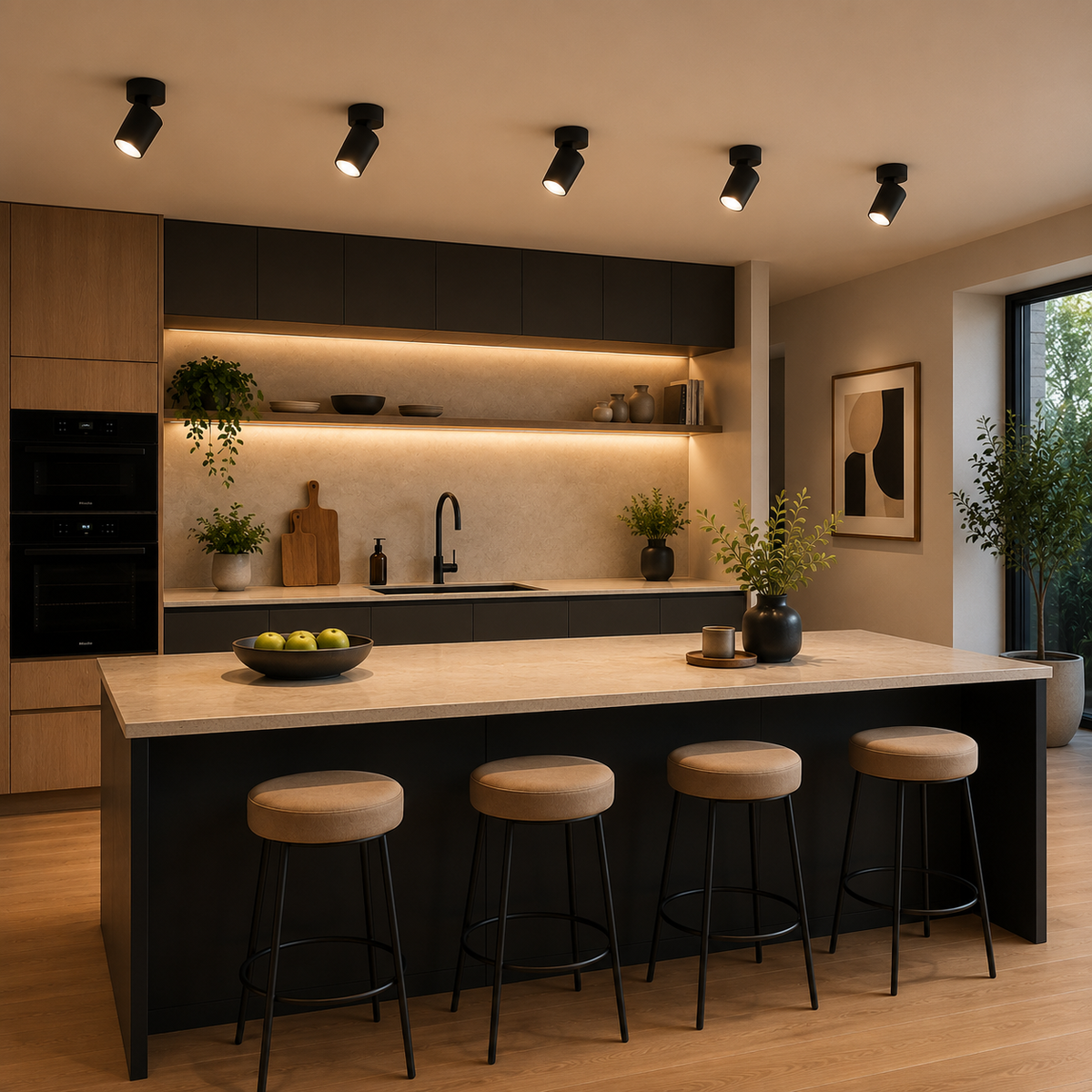 Skapa flexibel och stämningsfull belysning med en justerbar LED-takspot