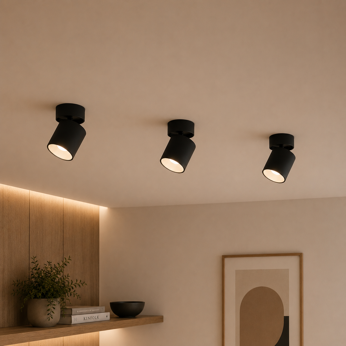Skapa flexibel och stämningsfull belysning med en justerbar LED-takspot