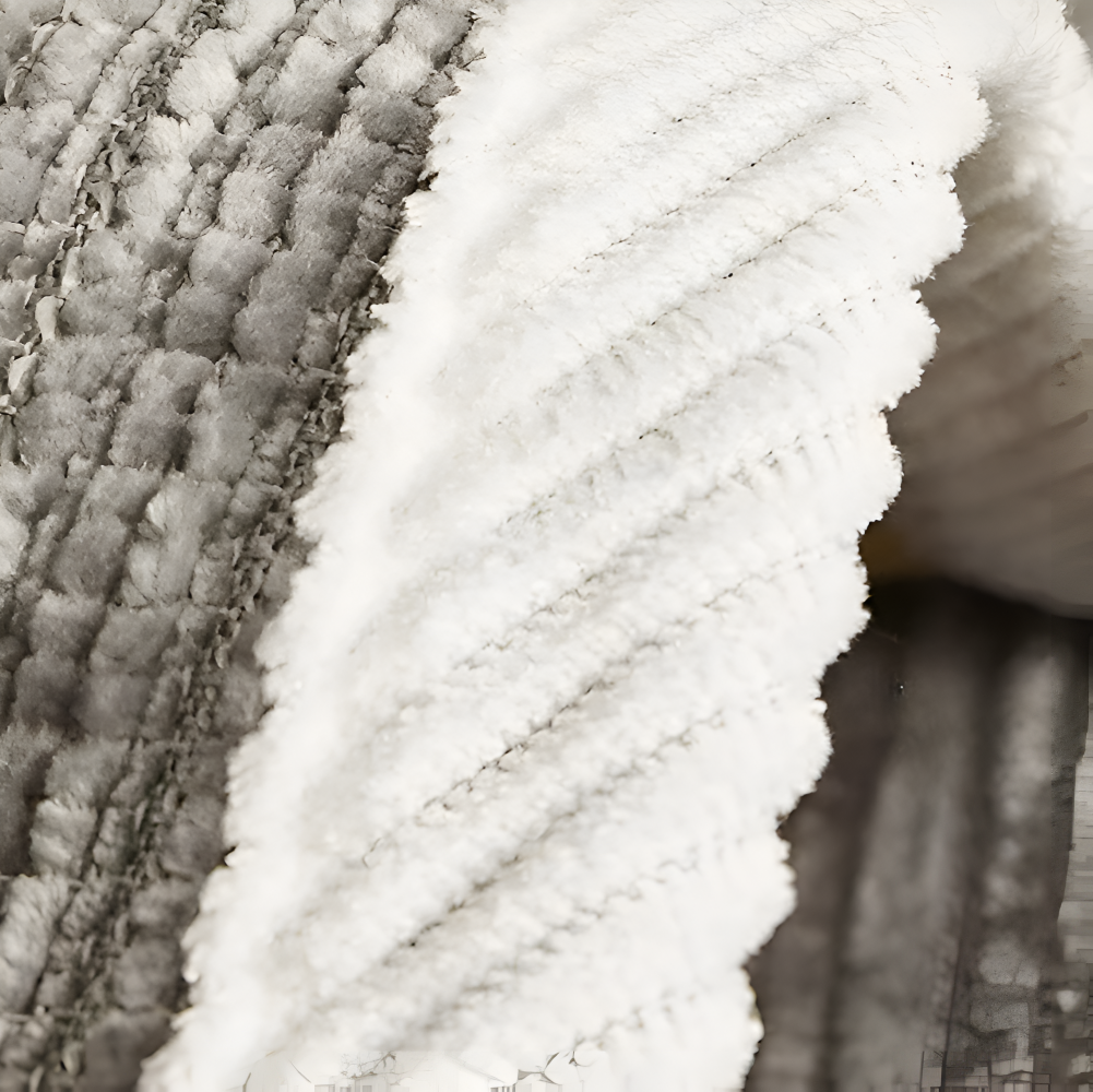 StripeSoft Chenille – Randigt Rutschfritt Sofföverdrag i Premiumkvalitet