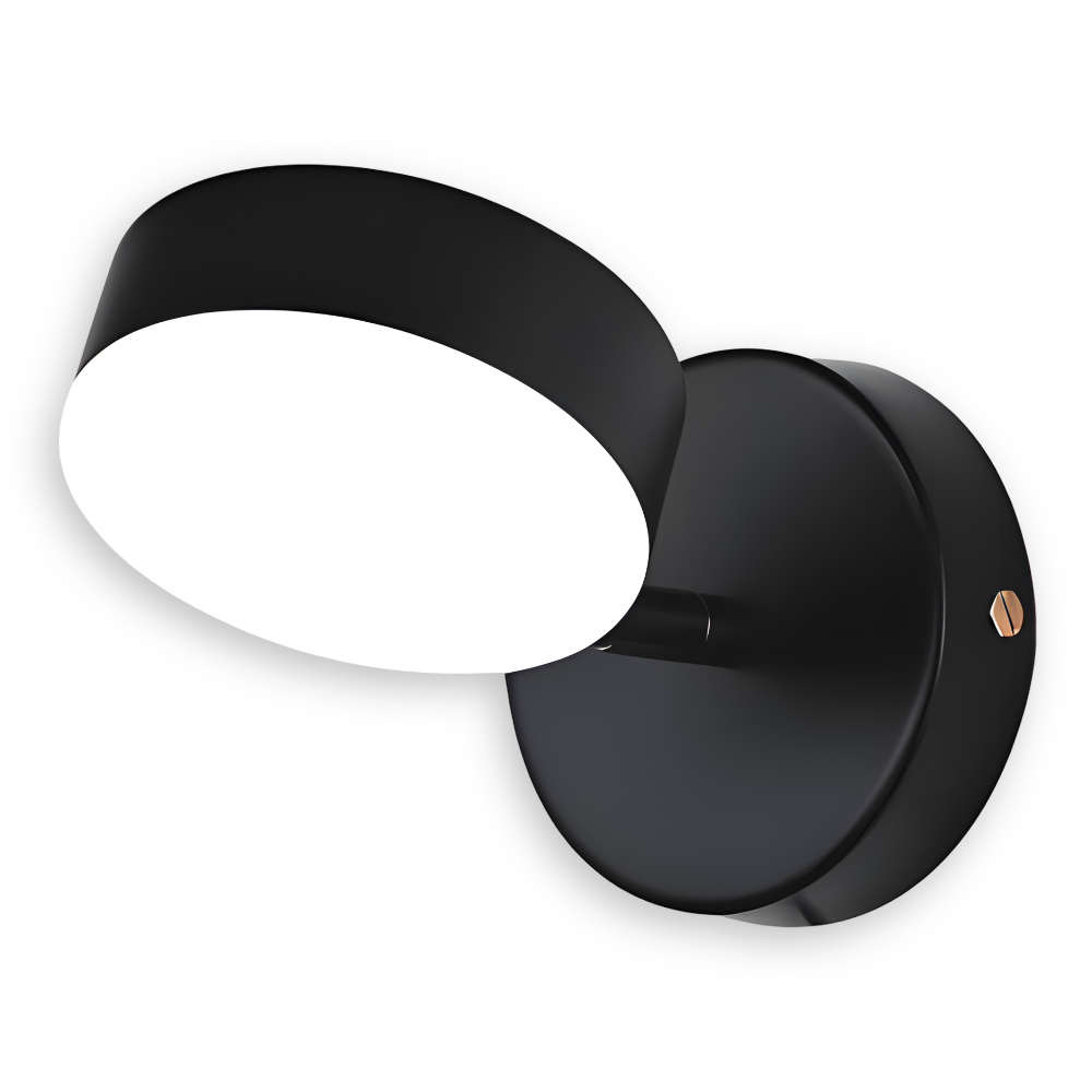 LumaCast – Cylindrisk Vägglampa i Järn för Inomhusbruk | LED Väggstrålkastare med Modern Design