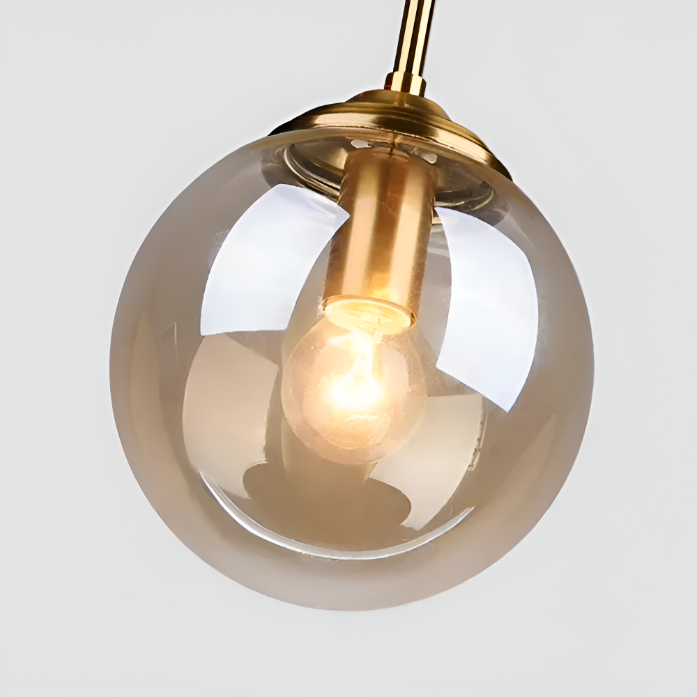 VetroLux – Vägglampa i Glas och Metall med Retro Industriell Design