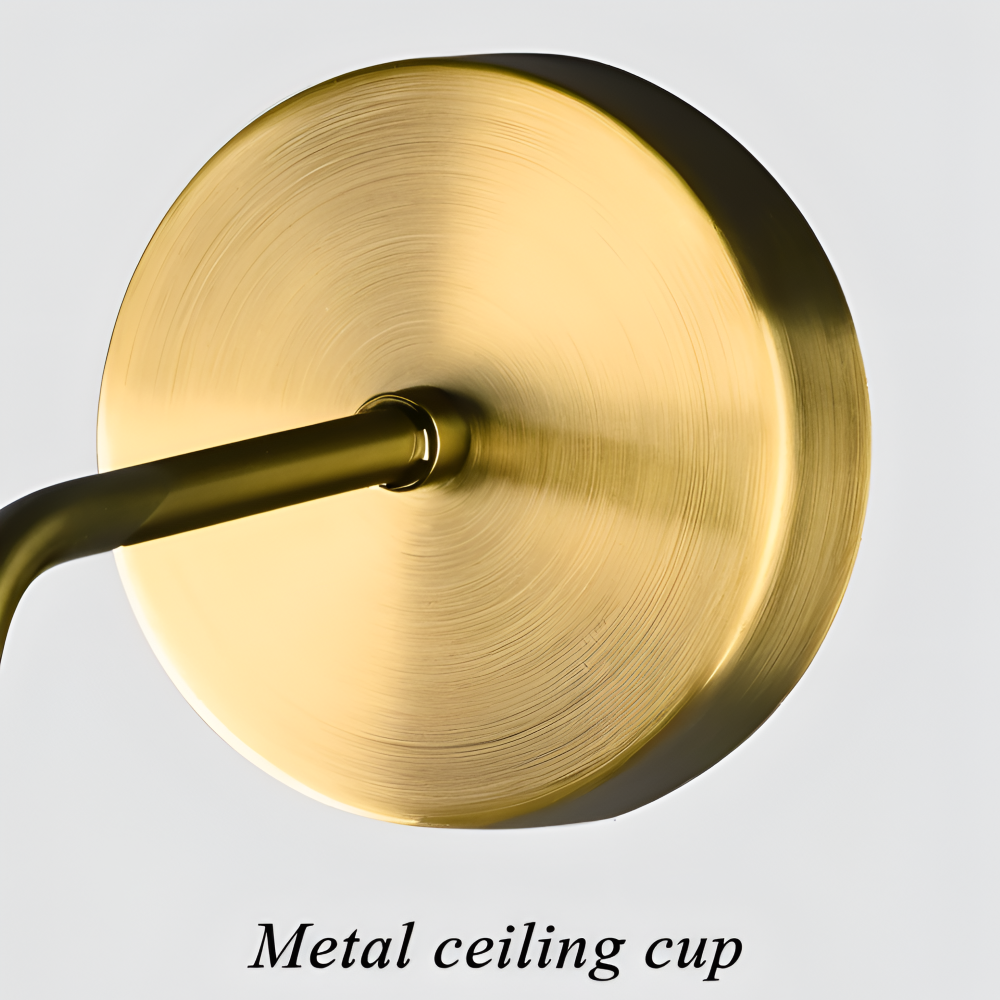 VetroLux – Vägglampa i Glas och Metall med Retro Industriell Design