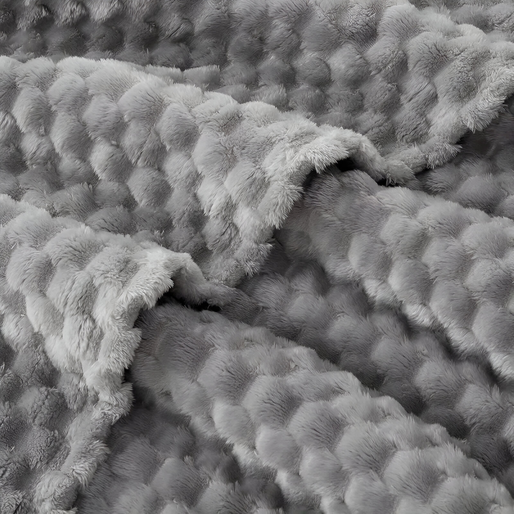 CoziGlam LuxeFilt – Tjock, Lyxig Plyschfleecefilt för Maximal Värme