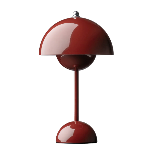 Le Refuge – Dimbar Trådlös Bordslampa med Elegant Blomkruksdesign