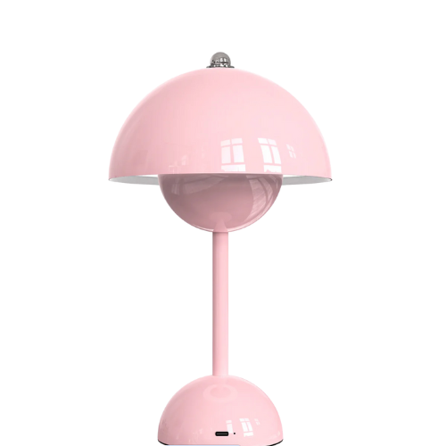 Le Refuge – Dimbar Trådlös Bordslampa med Elegant Blomkruksdesign