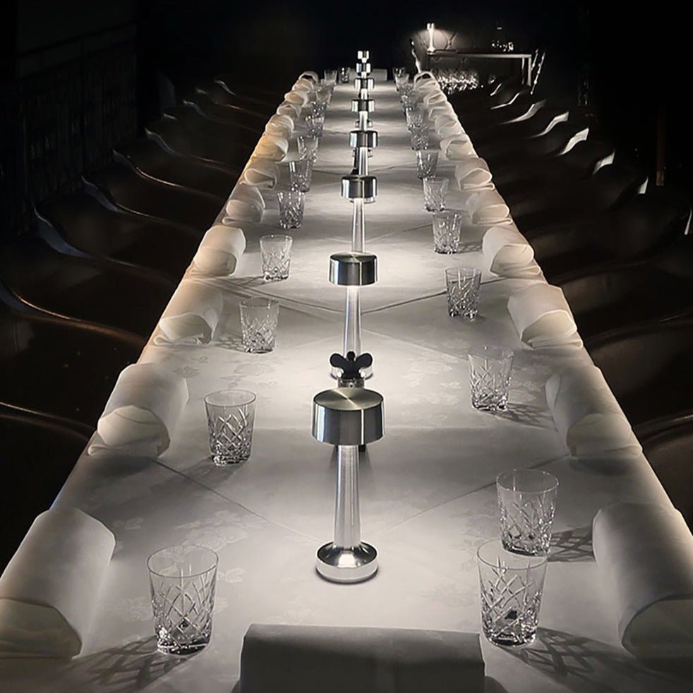 LumoBar – Dimbar uppladdningsbar bordslampa med LED-belysning för café och hem