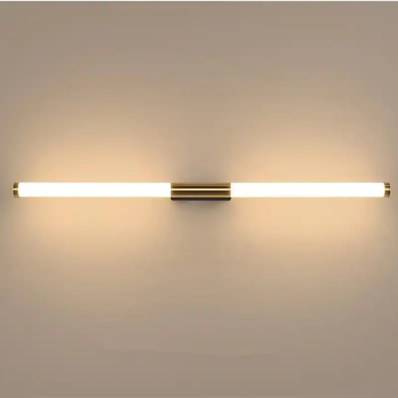 Linjär LED-vägglampa för spegel och badrum