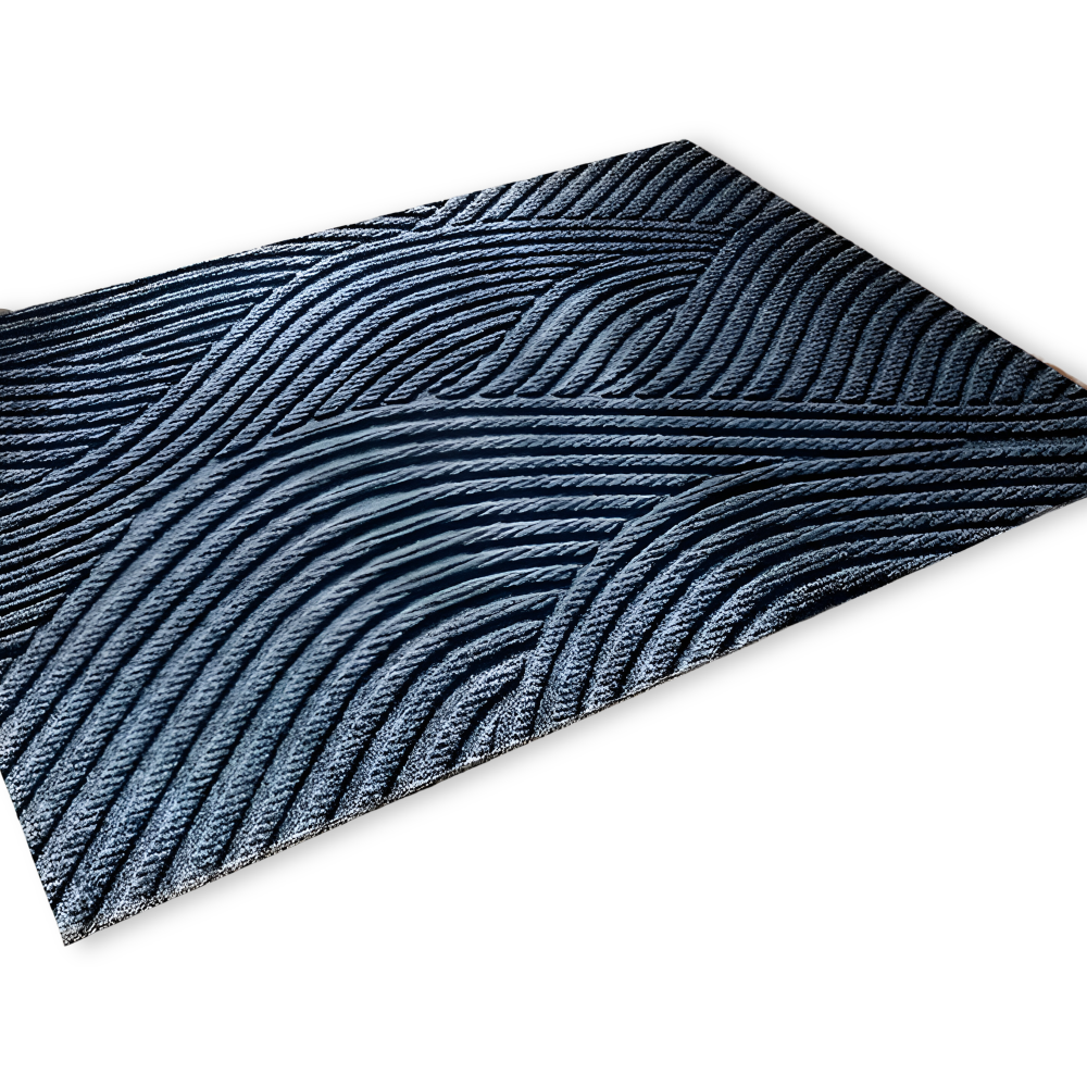 GeoGrip Matta – Modern Halkfri PVC-Designmatta för Hall & Entré