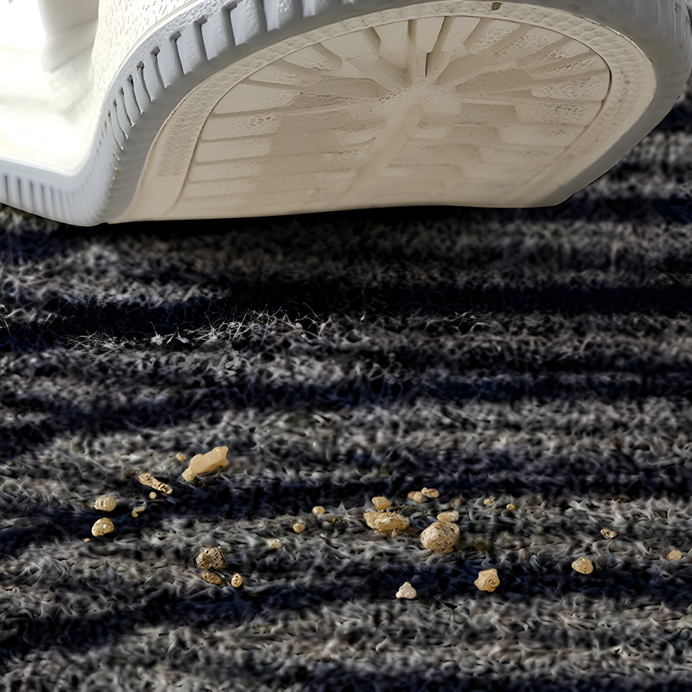 GeoGrip Matta – Modern Halkfri PVC-Designmatta för Hall & Entré