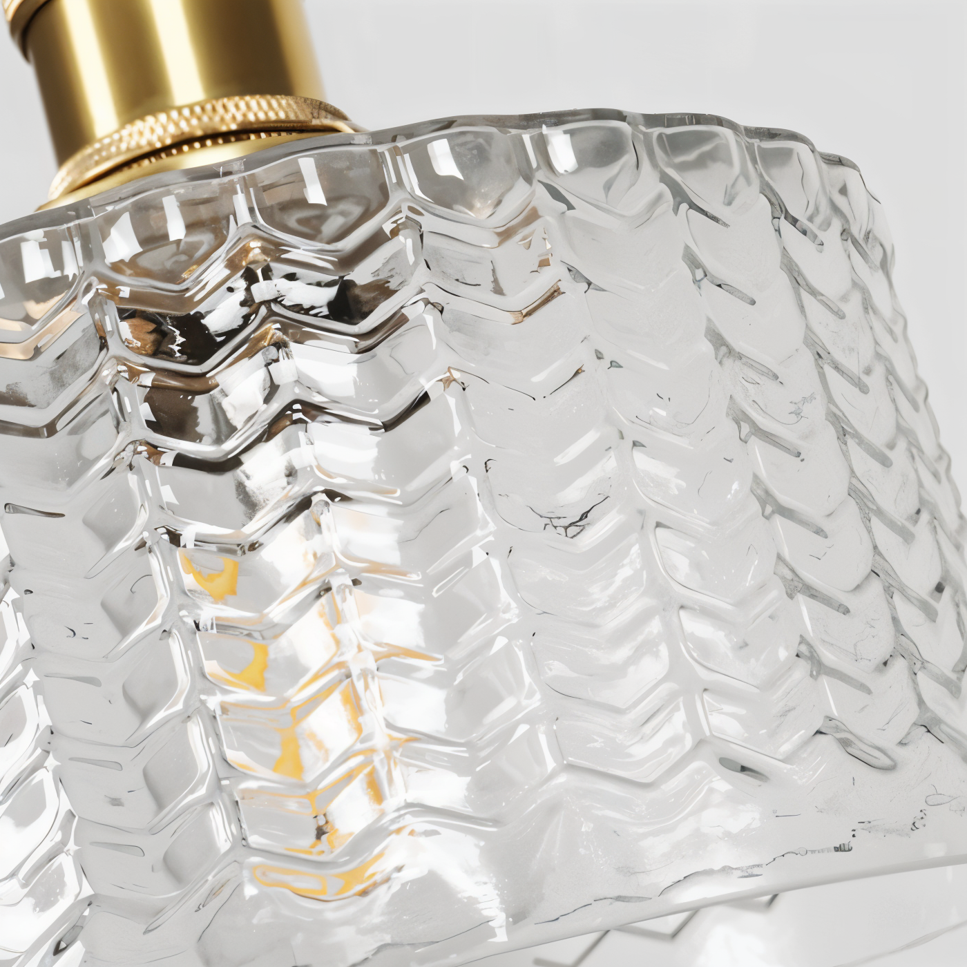 GlamourGlass – Vintage Grön Pendellampa i Cylindrisk Glasdesign