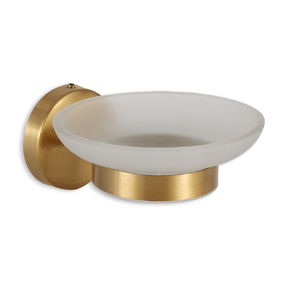 Aurielle – Handduksstång i Borstad Guld, Väggmonterad i Rostfritt Stål