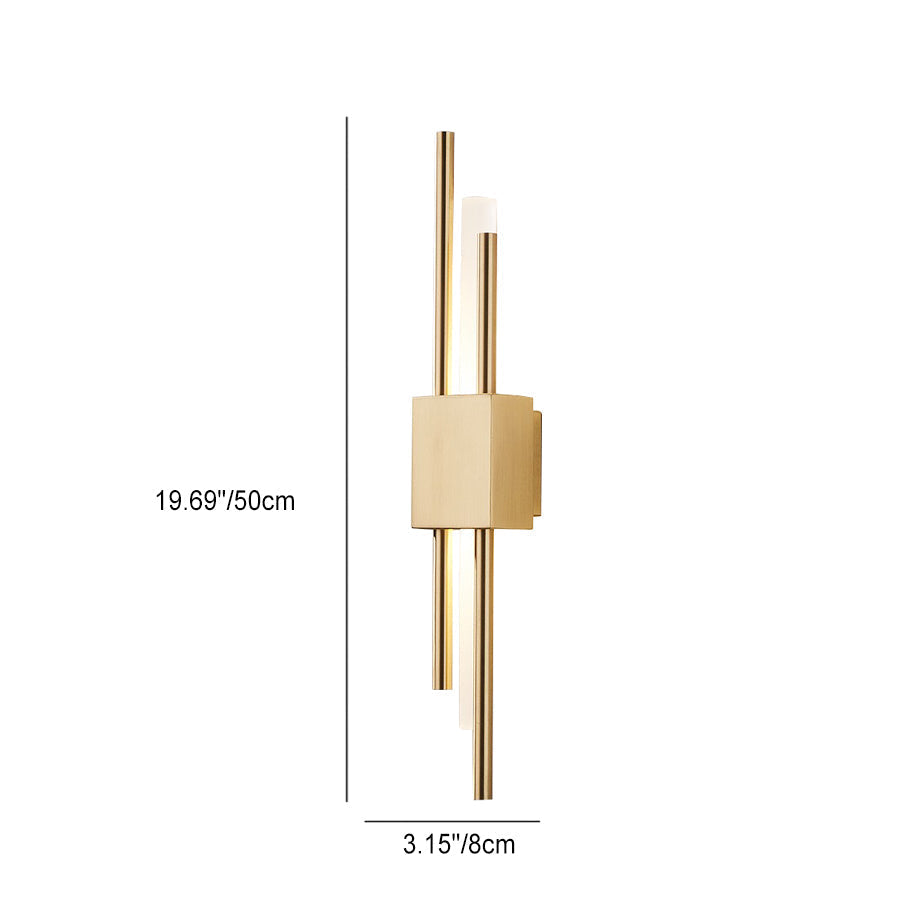 Modern LED-vägglampa för sovrum och vardagsrum