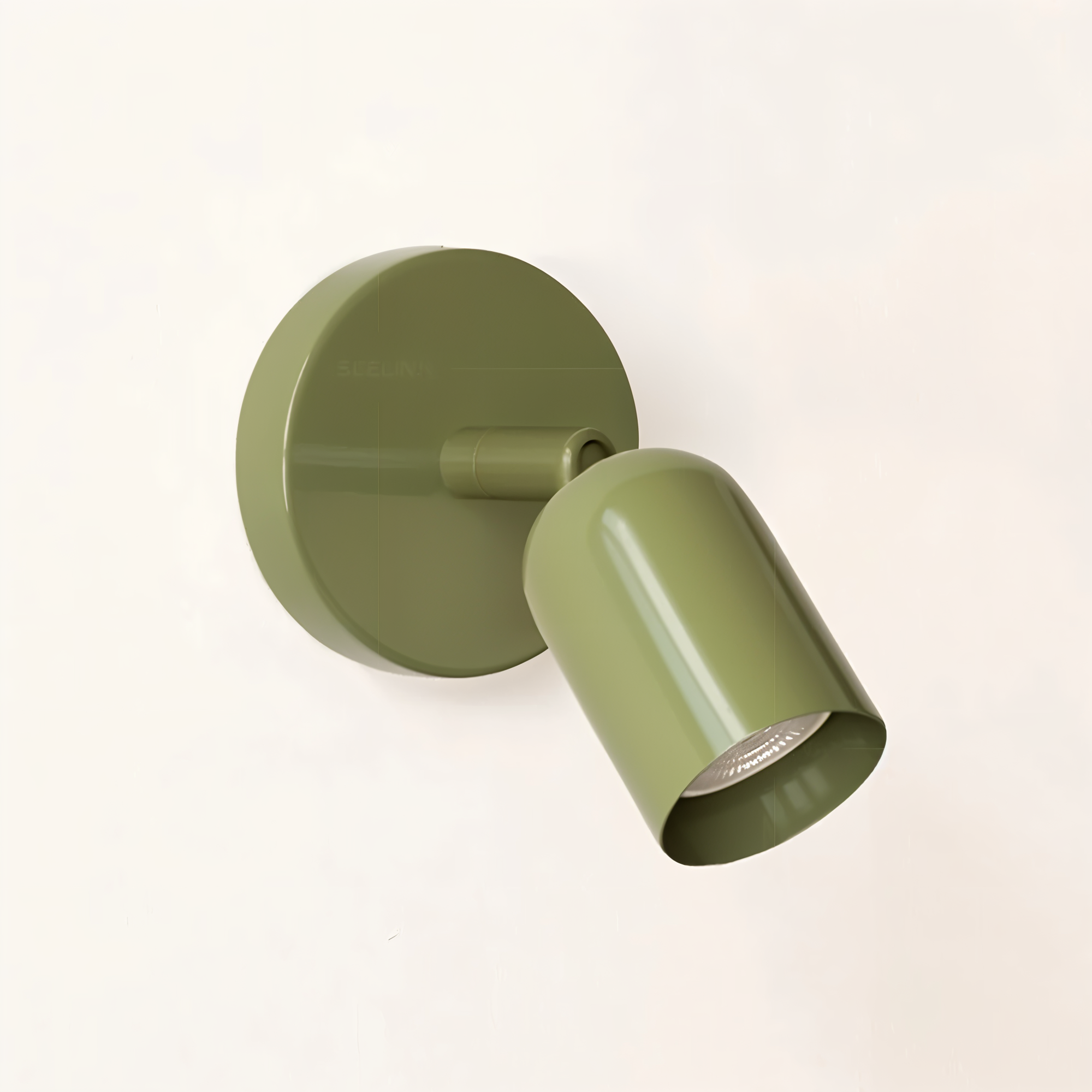 DownDazz – Färgglad Halvcylindrisk Vägglampa i Macaron-stil med LED-belysning