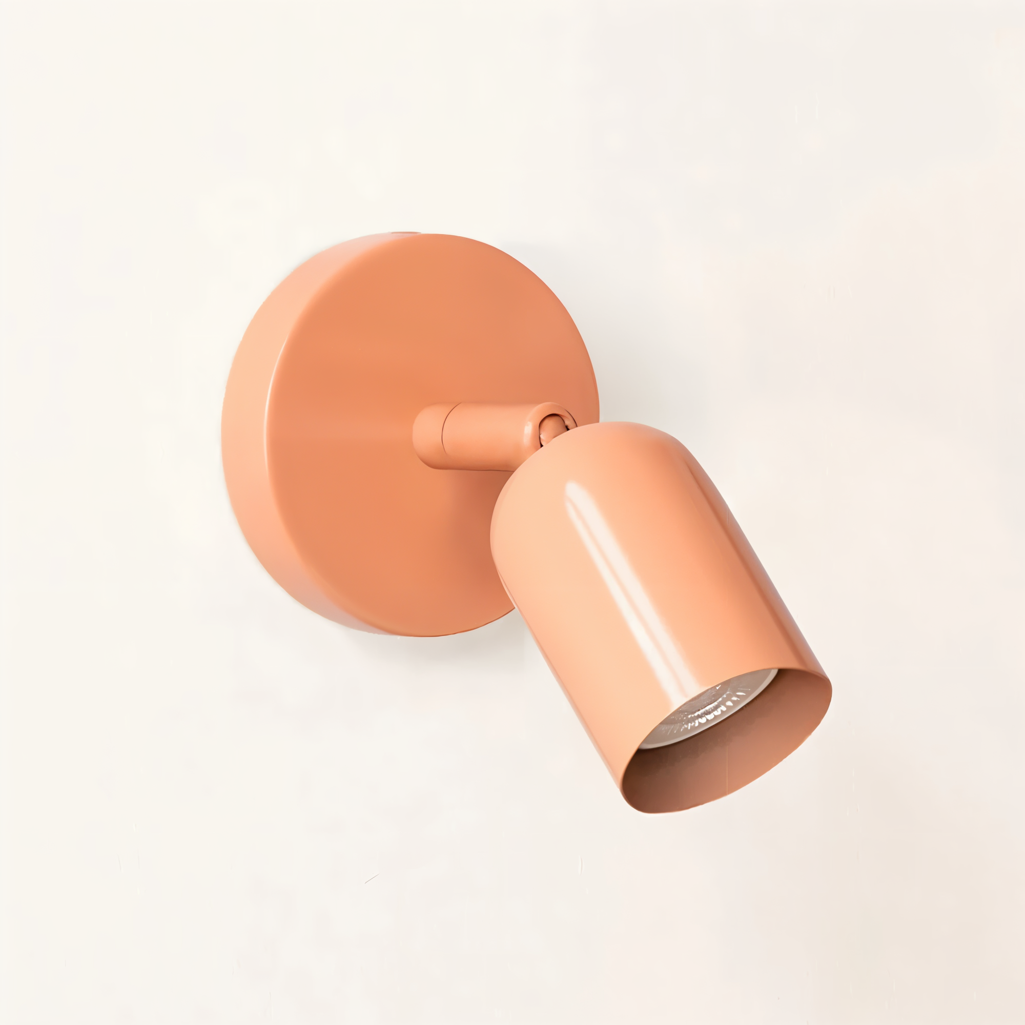 DownDazz – Färgglad Halvcylindrisk Vägglampa i Macaron-stil med LED-belysning