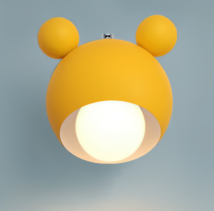 MimiGlow – Svängbar Vägglampa i Macaronfärger för Barnrum