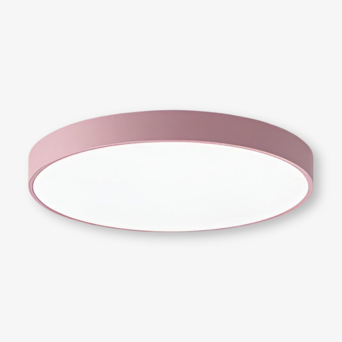 HaloMac – Modern Rund LED-Taklampa i Macaron-Stil