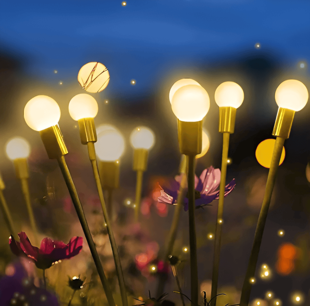 FireflyGleam – Solcellsdrivna Eldflugeljus för Trädgård & Utomhus
