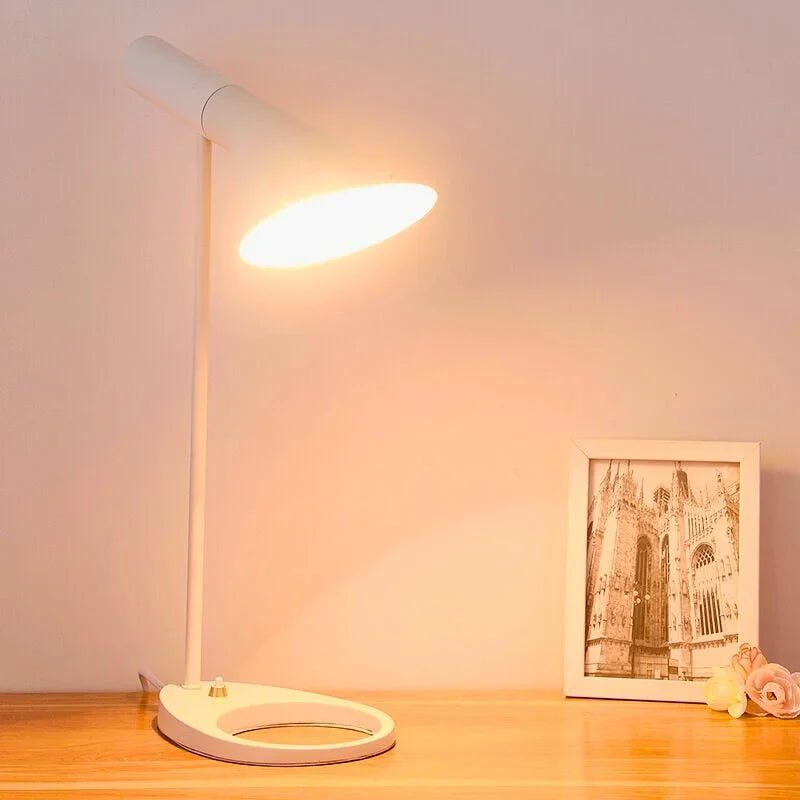 LumoFlex – Minimalistisk LED-lampa med justerbart huvud för vägg, bord och golv