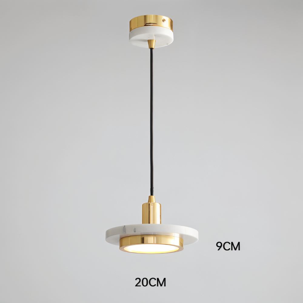 Moduno – Modern Metall Taklampa med Dubbelskiktsdesign