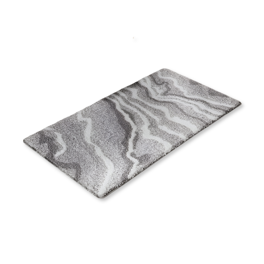 Marbella – Mjuk Badmatta i Marmorlook med Halksäker Undersida