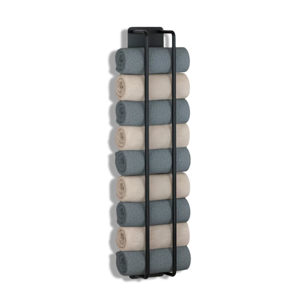 IronDuo Rack – Premium Dubbel Handdukshängare i Metall