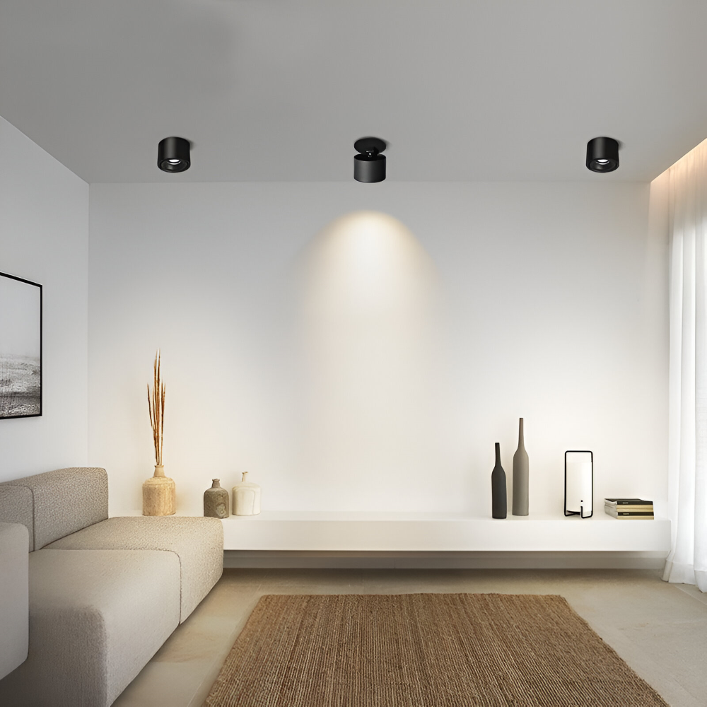 LumaCyl – Modern Justerbar LED-Downlight i Aluminium