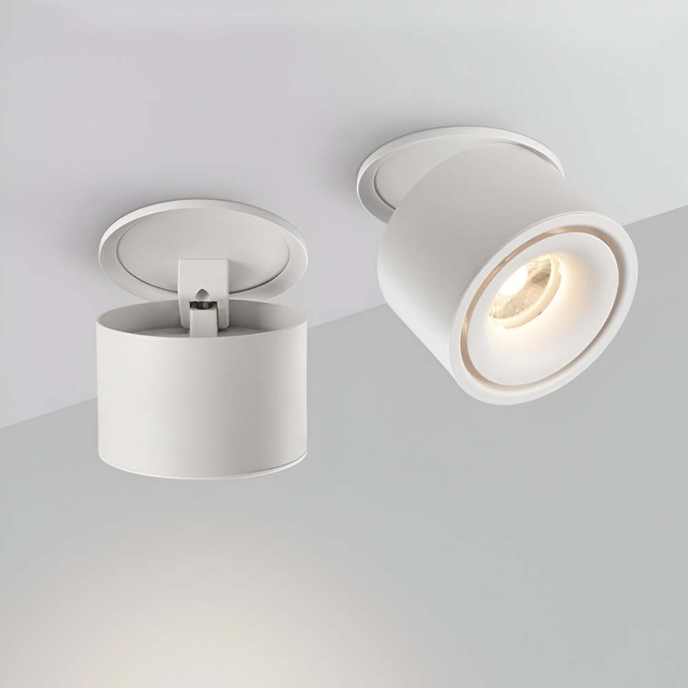 LumaCyl – Modern Justerbar LED-Downlight i Aluminium