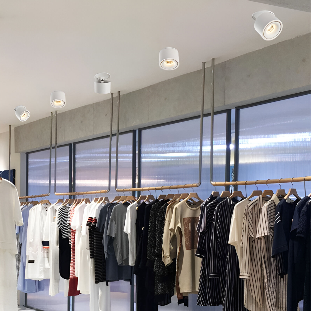 LumaCyl – Modern Justerbar LED-Downlight i Aluminium