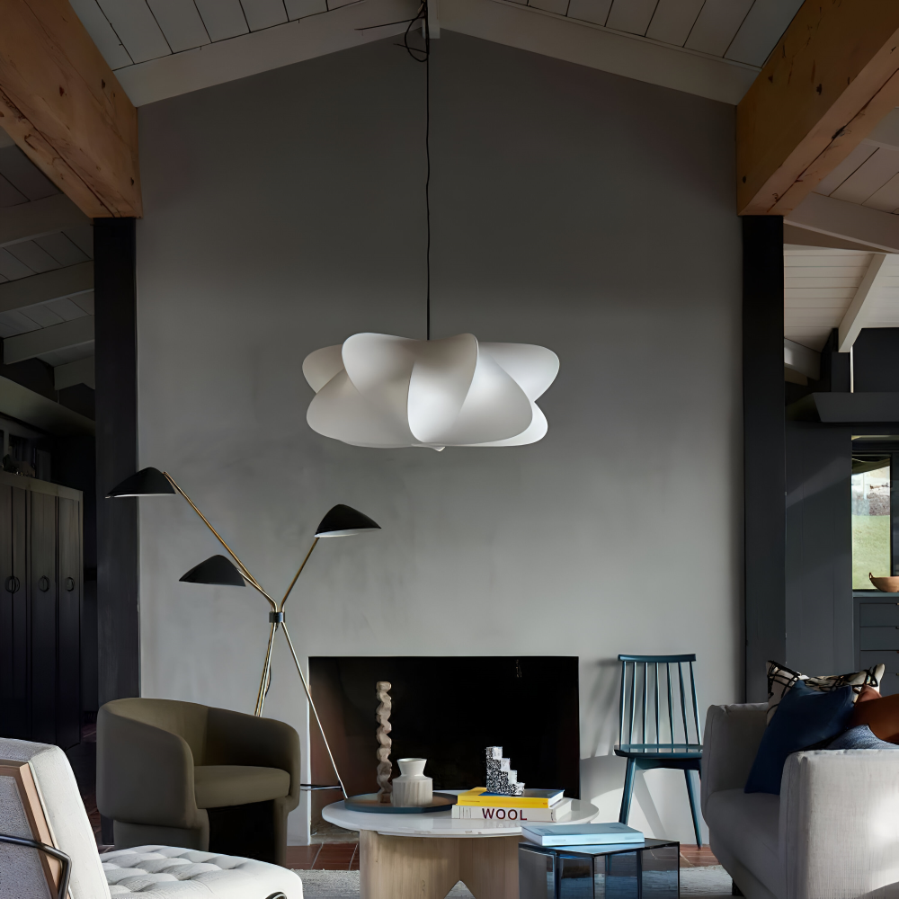 SilkNami – Wabi Sabi Pendellampa i Japansk Kokonstil