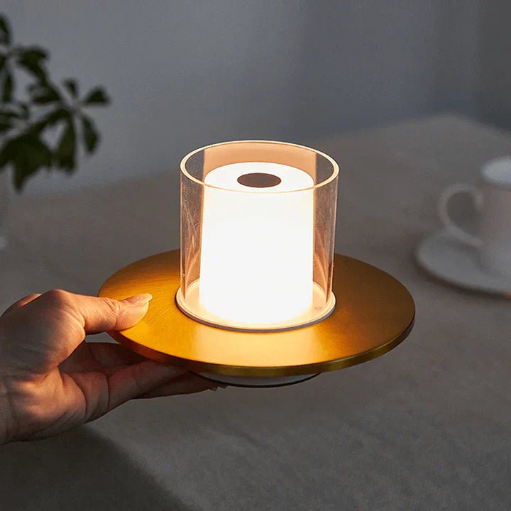 FlammaGlow – Modern LED-ljuslampa med säkerhetsteknik och varm belysning