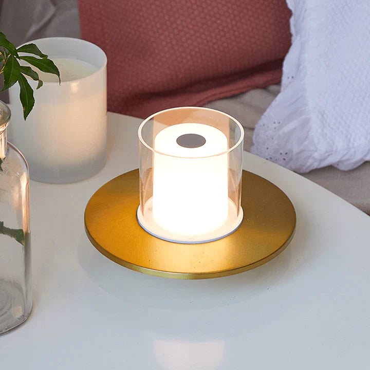 FlammaGlow – Modern LED-ljuslampa med säkerhetsteknik och varm belysning
