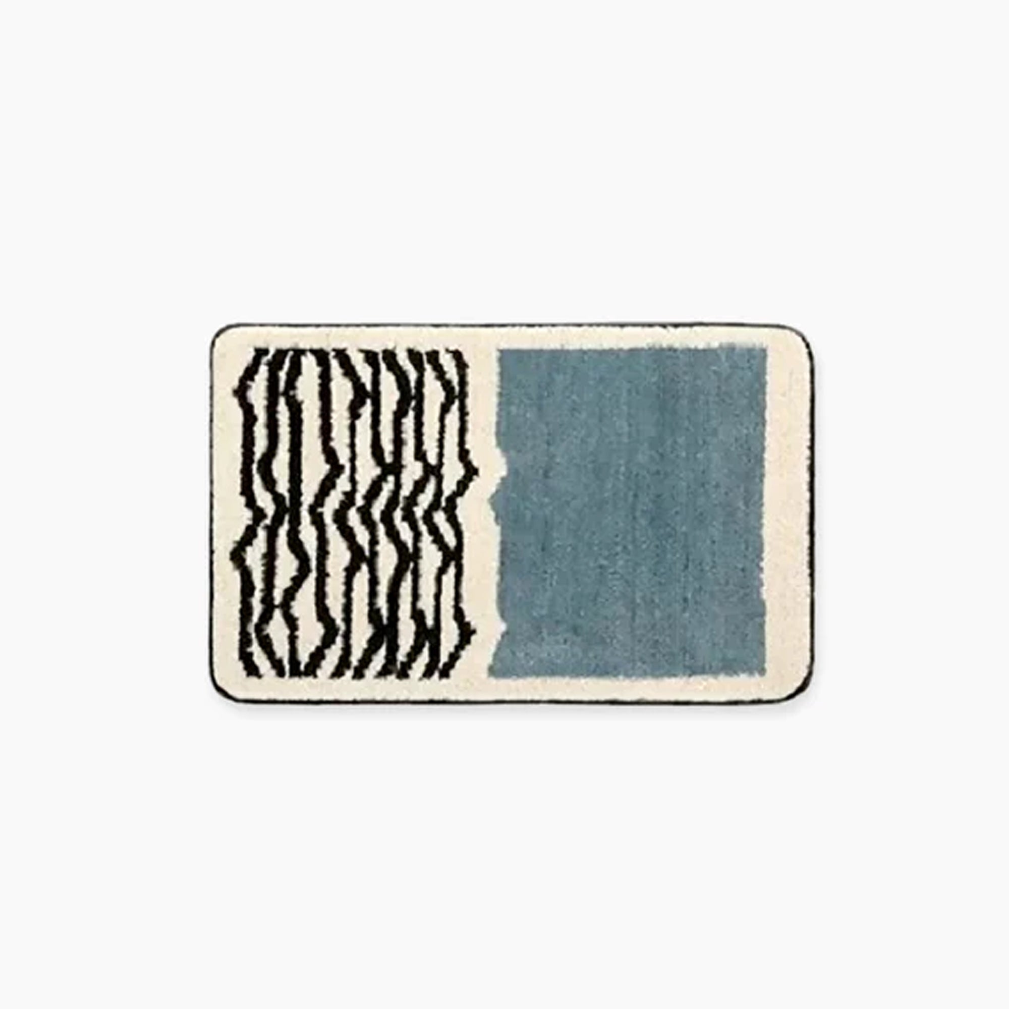 Nordic AbstractStep – Skandinavisk Halkfri & Absorberande Badrumsmatta