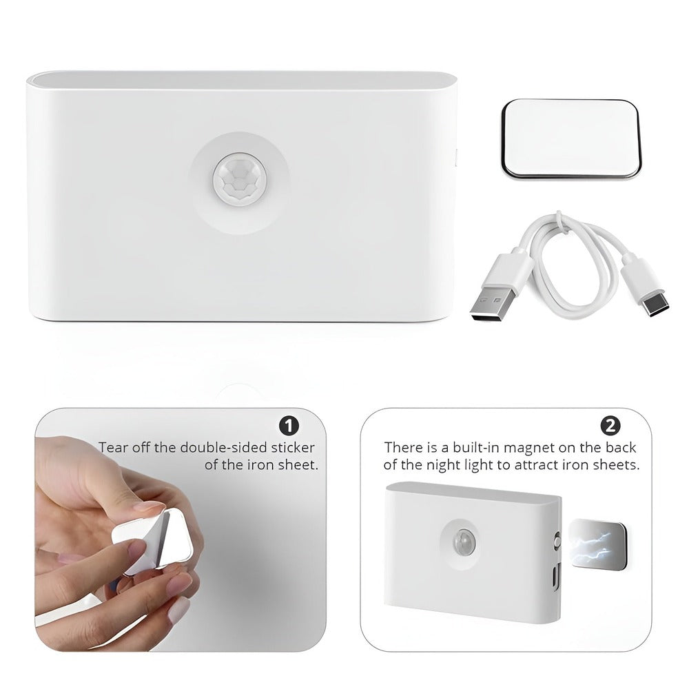 LumoSense – Intelligent LED Vägglampa med Rörelsesensor