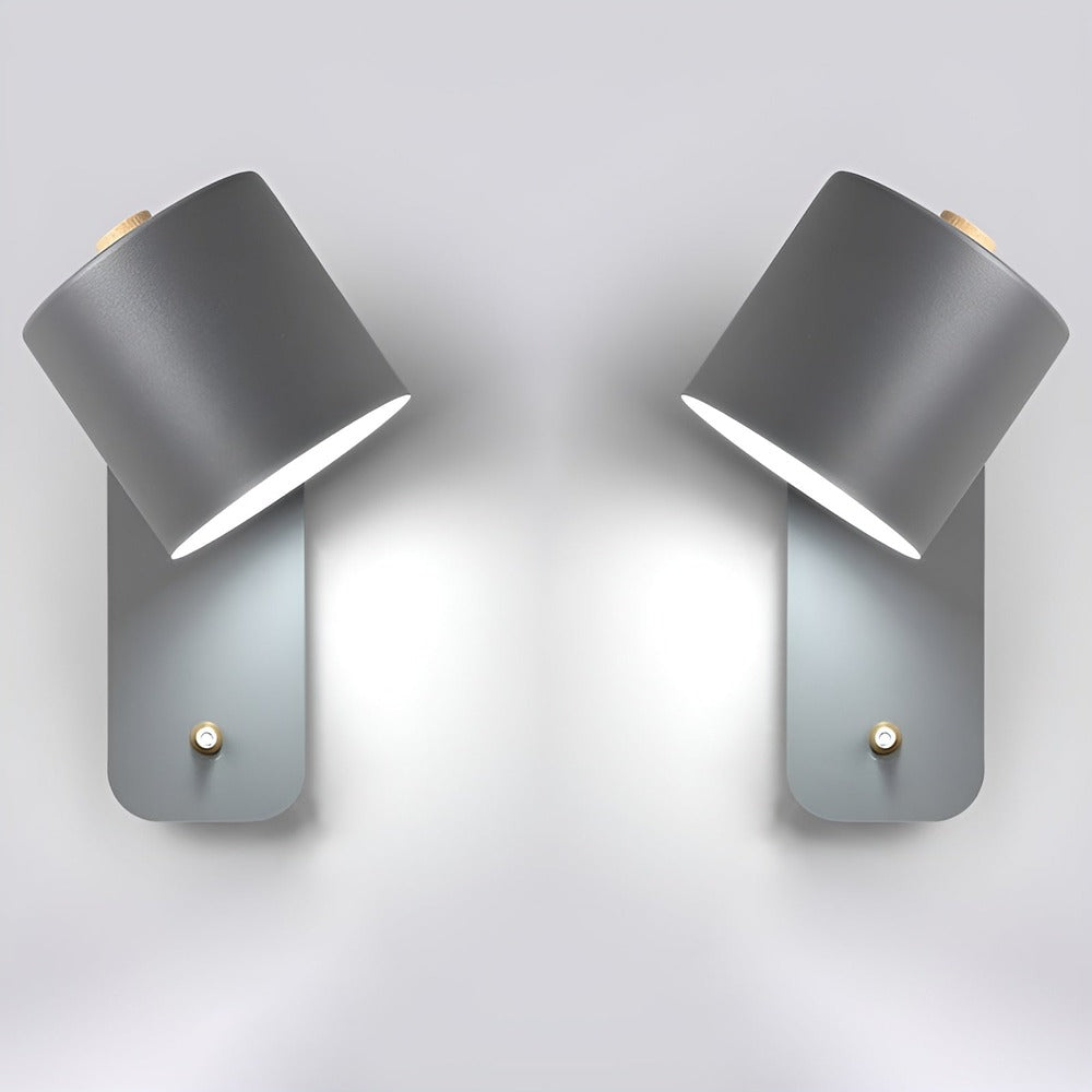 Cyloro – Roterbar LED Vägglampa med Smart Tryckknapp