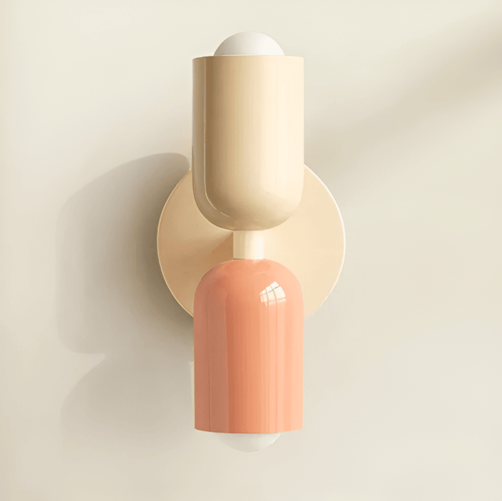 Eclipse Glow – Vintage Modern Vägglampa med Dubbelsidig LED-belysning