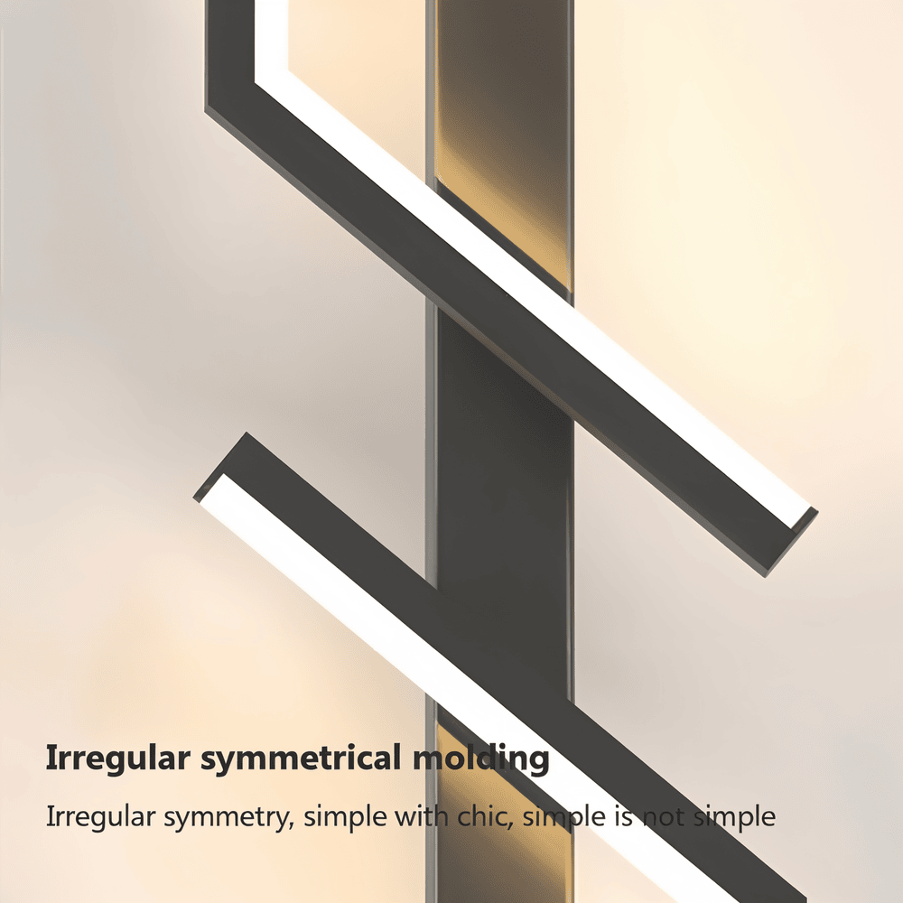 LumaStrip – Minimalistisk LED Vägglampa i Modern Stripdesign