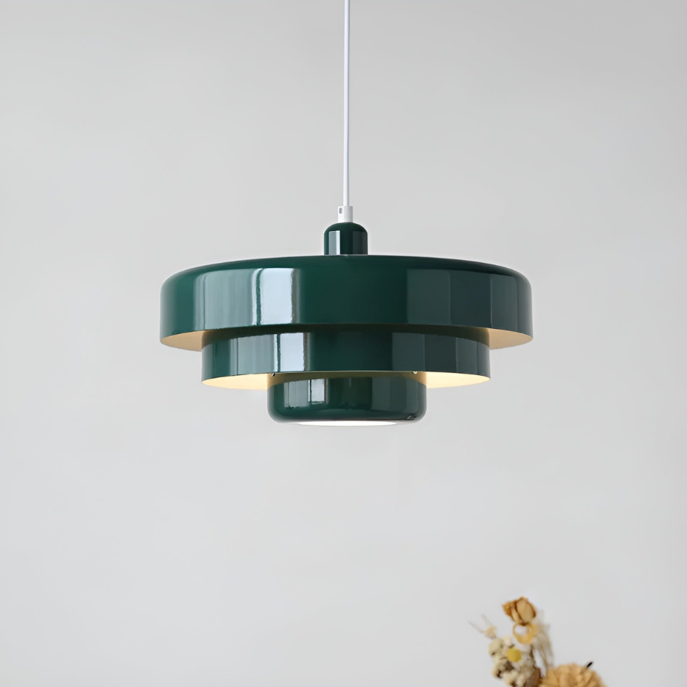 AmberGlow – Orange Vintage Taklampa i Skandinavisk Design