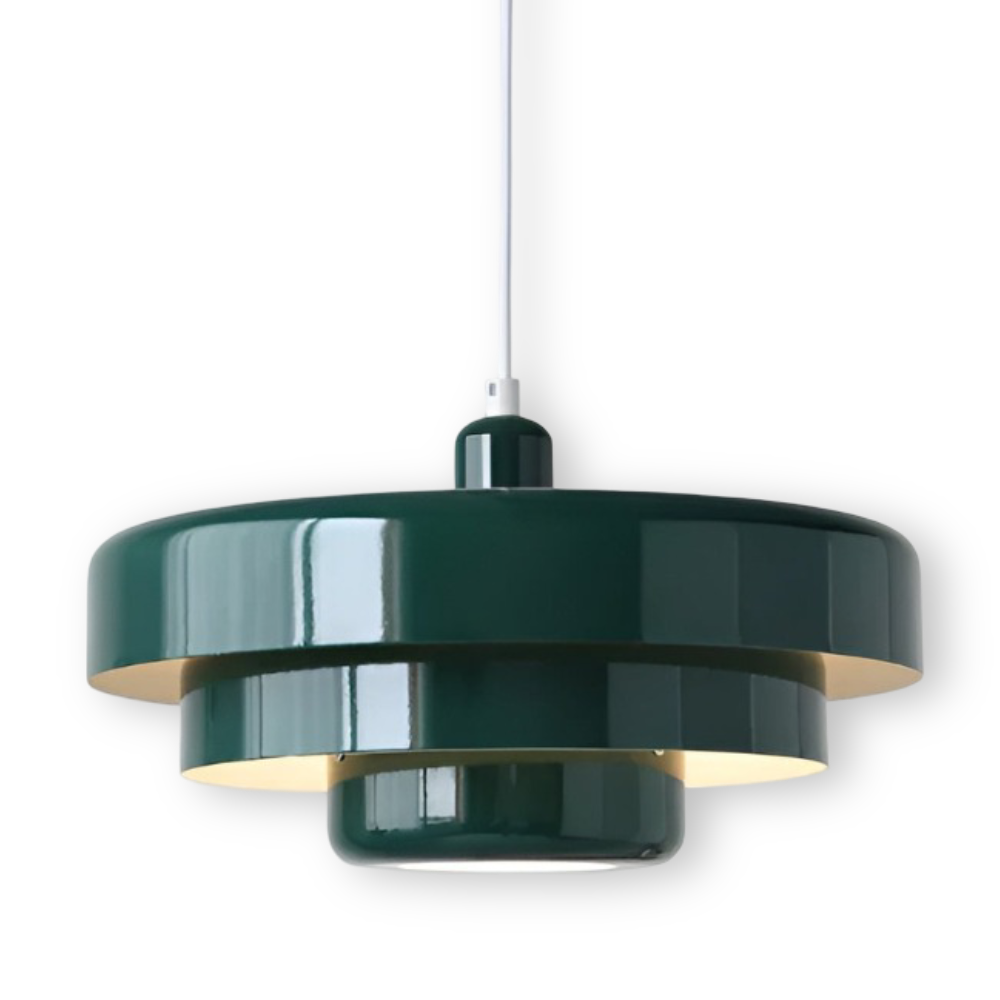 AmberGlow – Orange Vintage Taklampa i Skandinavisk Design