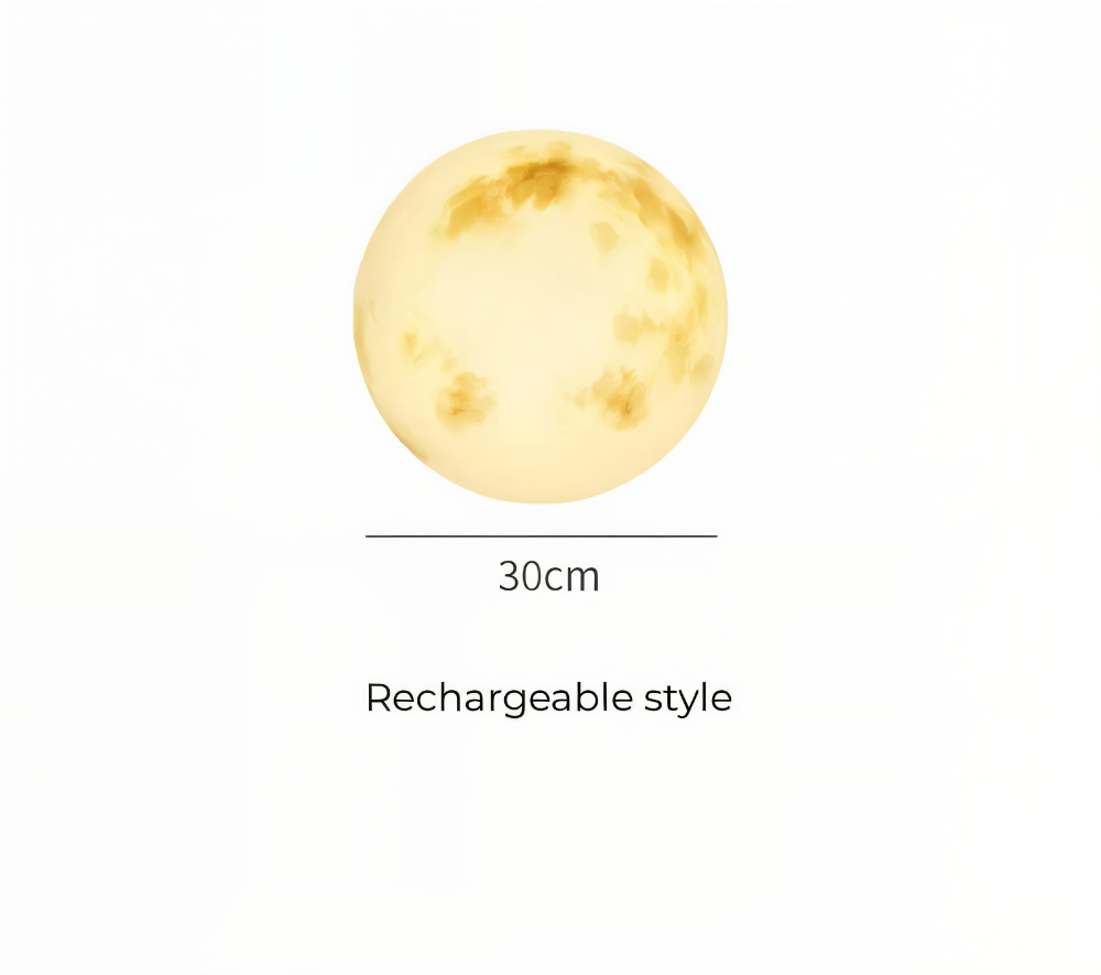 MoonGlow Solcellslampa – Magisk Månbelysning för Trädgård