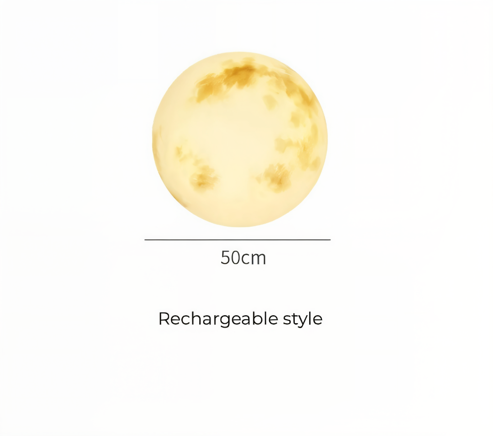 MoonGlow Solcellslampa – Magisk Månbelysning för Trädgård