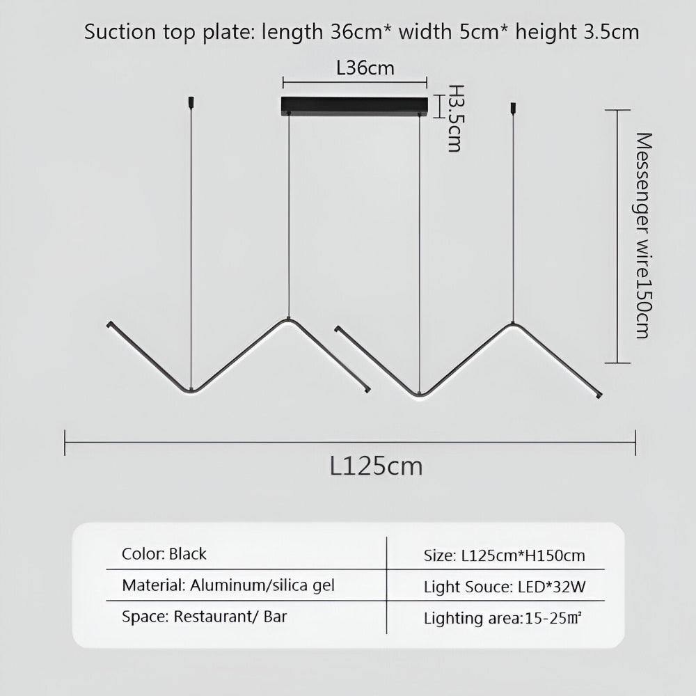 TriLume – Lyxig Triangulär LED Pendellampa med Modern Design