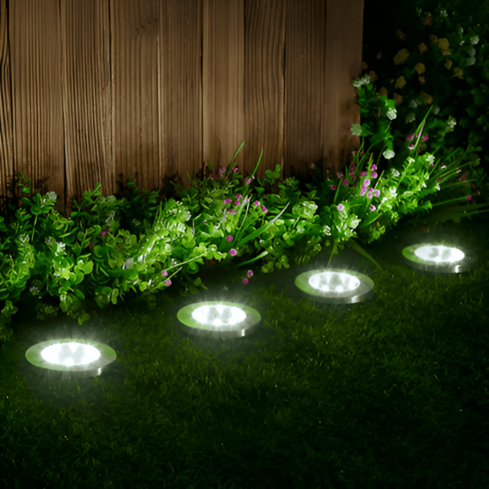 EcoGlow Terra – Miljövänlig Solcellsdriven LED-Trädgårdslampa