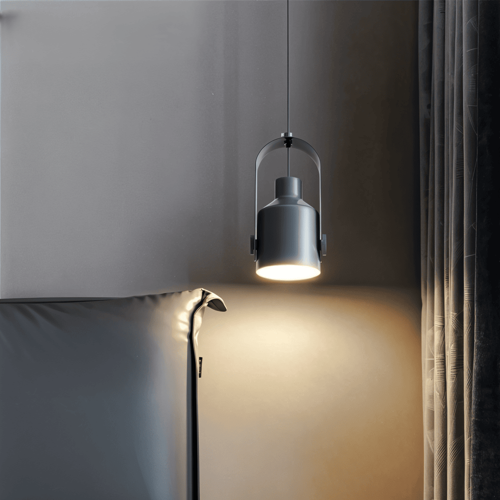 NordBeam – Justerbar Metallpendel med Trädetalj