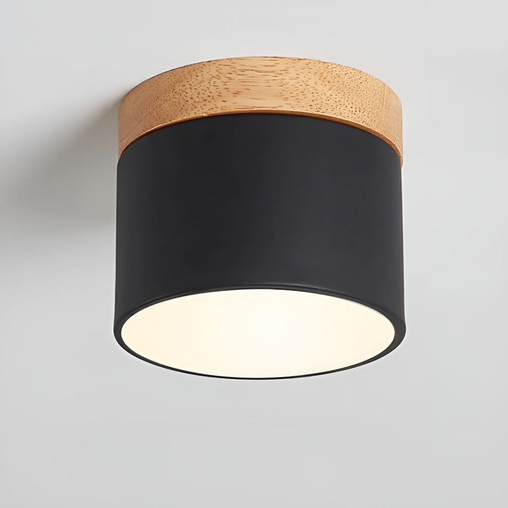 PastelGlow – Färgglad Cylinder Taklampa med Retro Minimalism